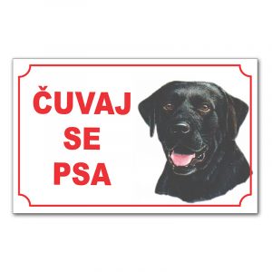 TABLICE ČUVAJ SE PSA